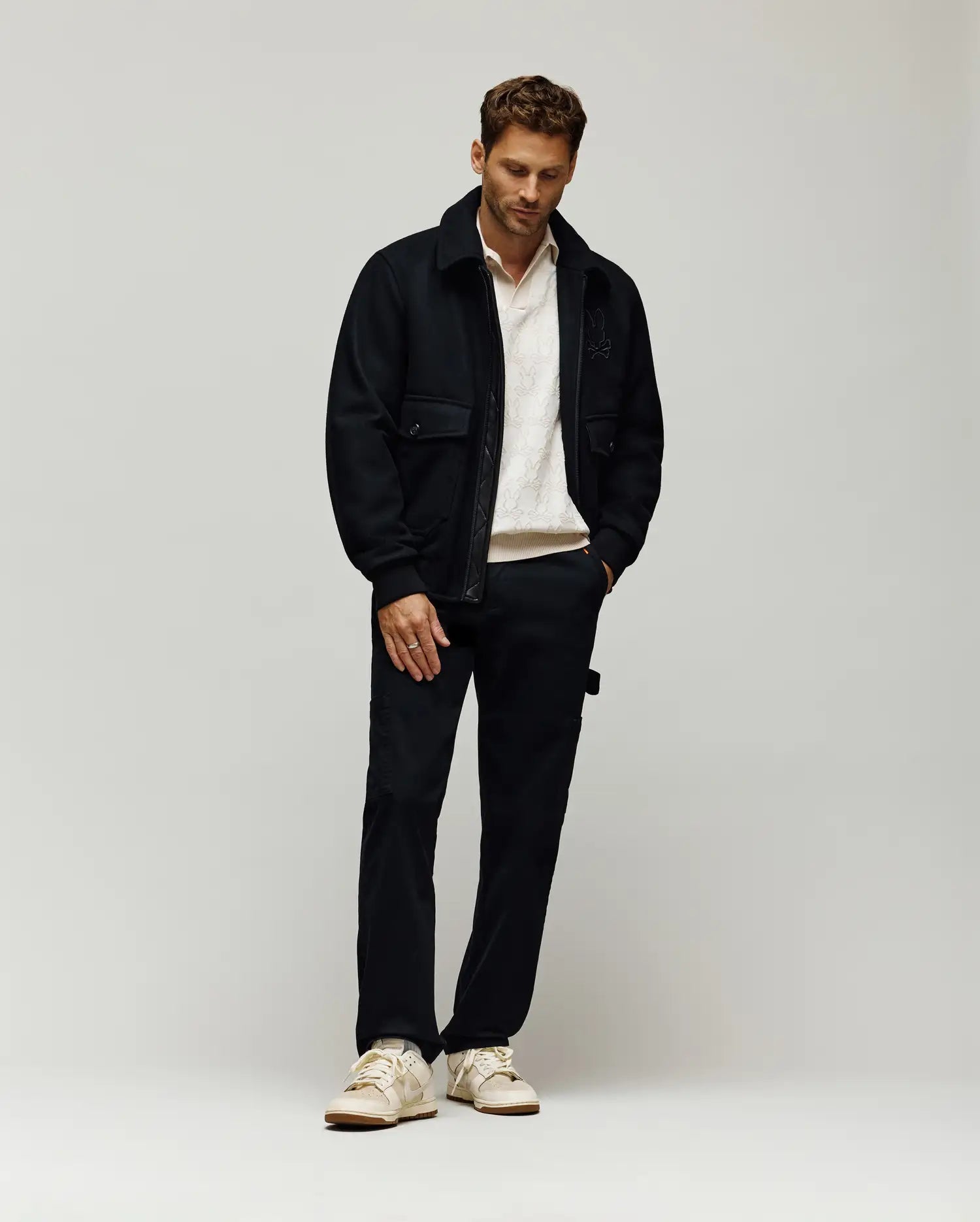 MENS ELDEN JOHNNY COLLAR POLO - MT0100157 - Image 4