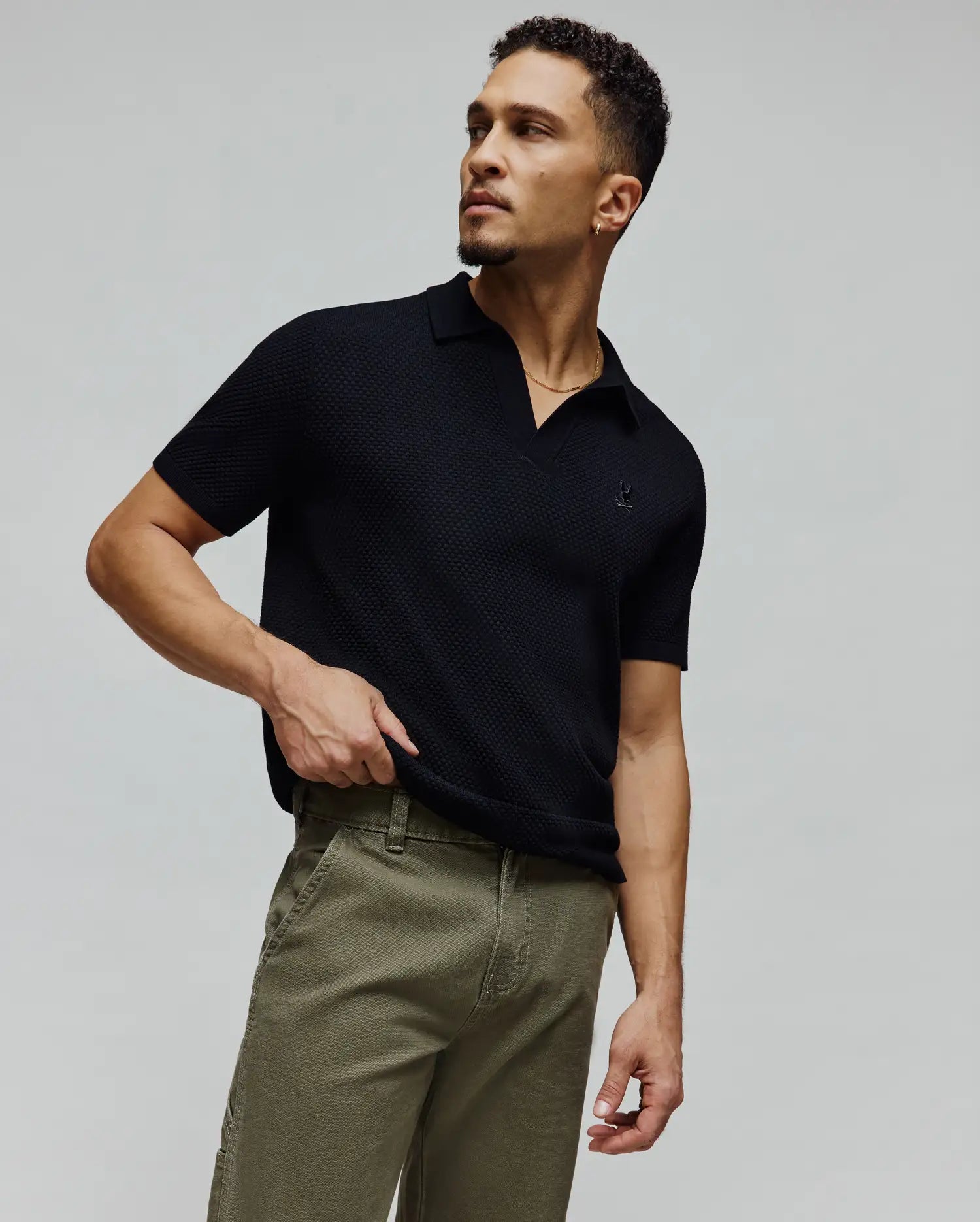 MENS DEVON KNIT POLO - MT0100169 - Image 5