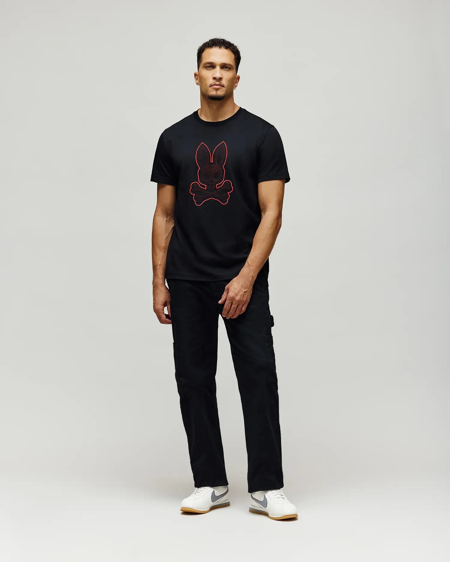 MENS JOVAN BUNNY GRAPHIC TEE - MT0200135 - Image 5