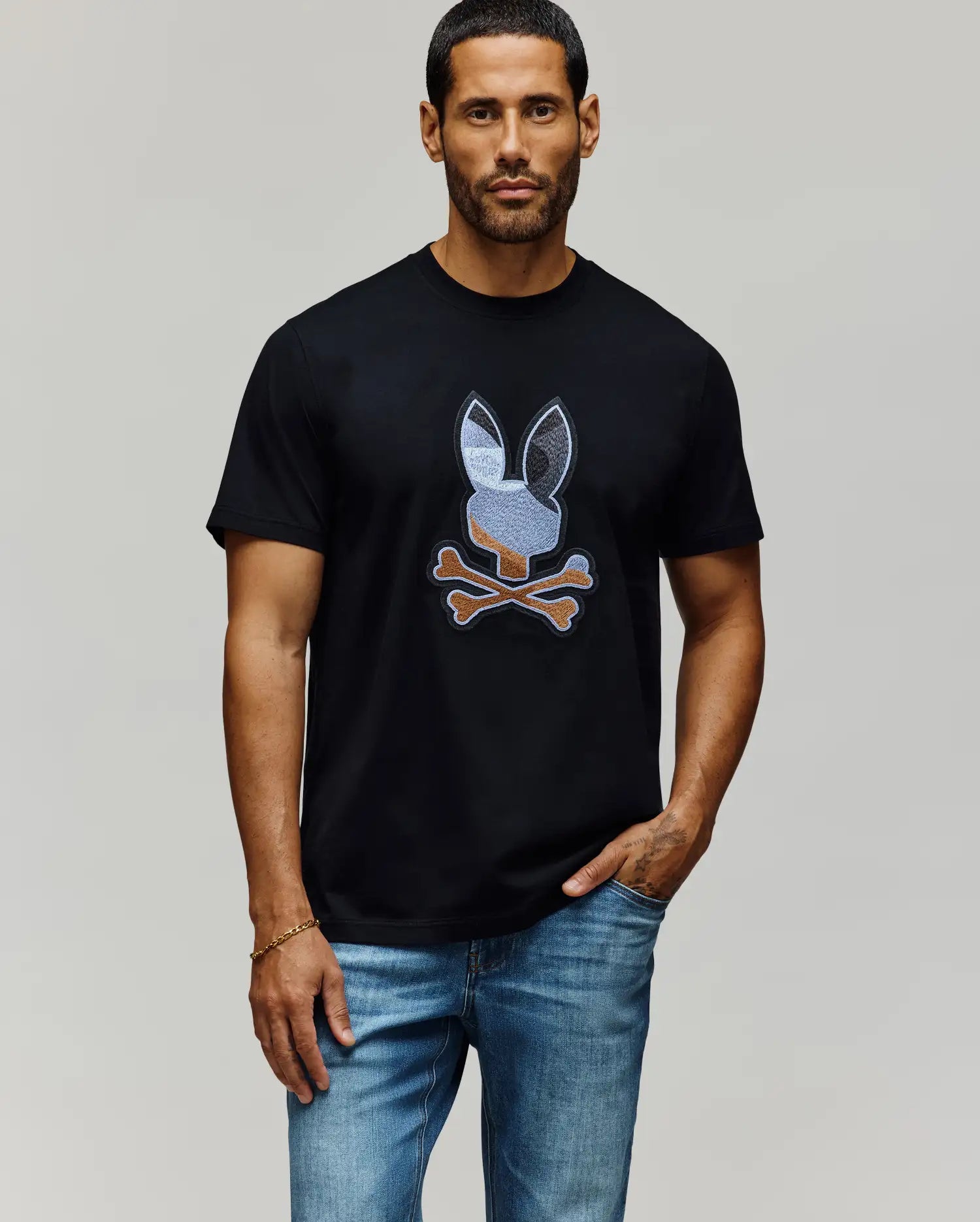 MENS DANTE BUNNY GRAPHIC TEE - MT0200151 - Image 2