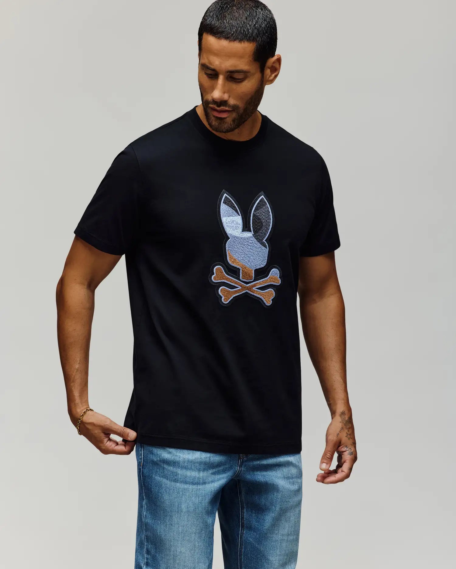 MENS DANTE BUNNY GRAPHIC TEE - MT0200151 - Image 4