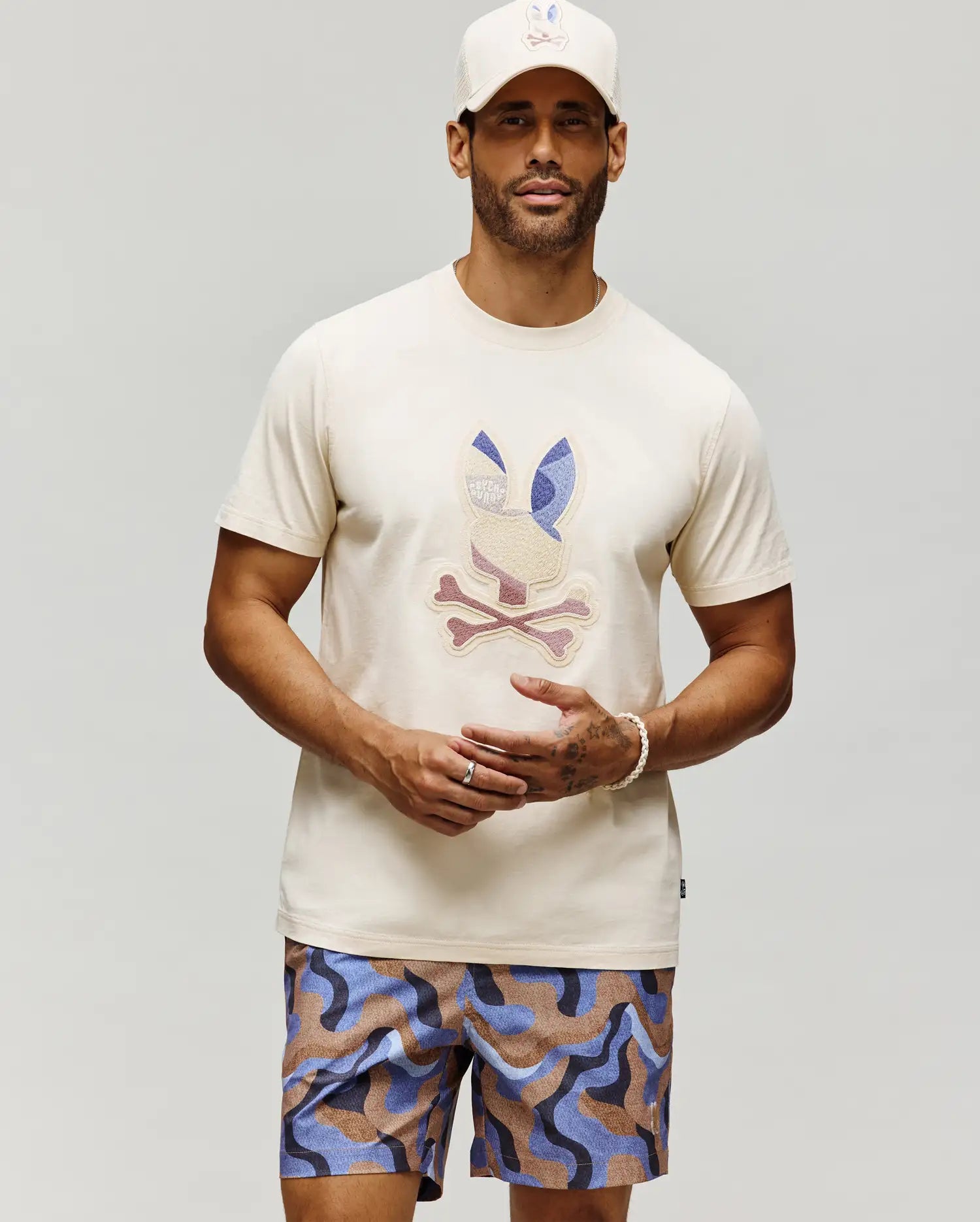 MENS DANTE BUNNY GRAPHIC TEE - MT0200151 - Image 4