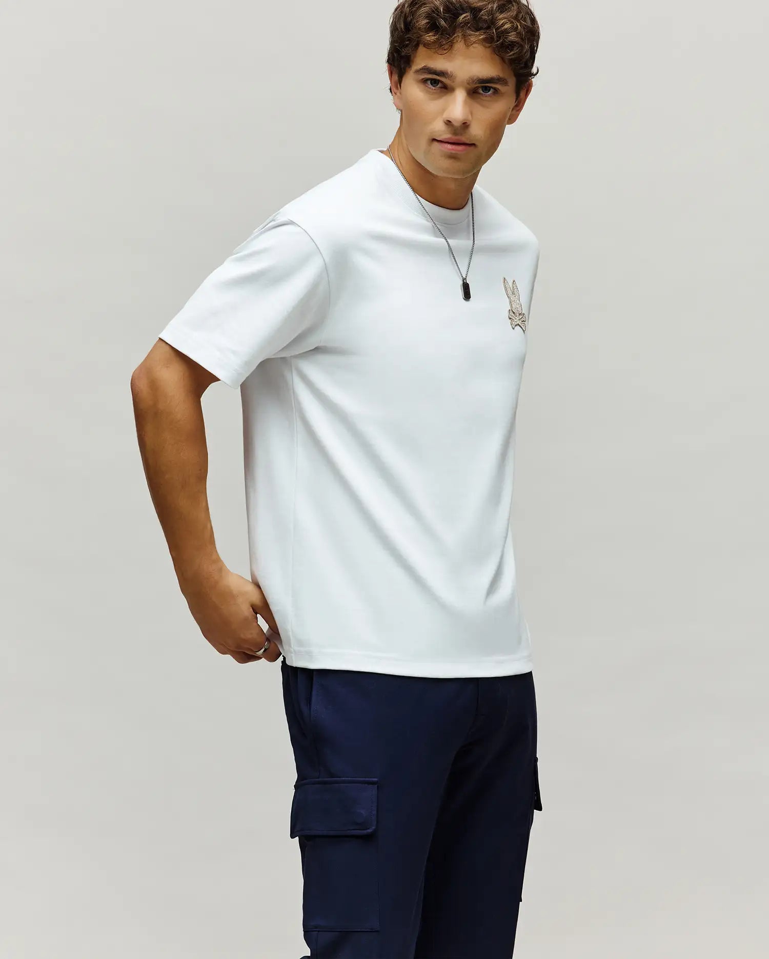 MENS GABIN OVERSIZED FIT TEE - MT0200192 - Image 3