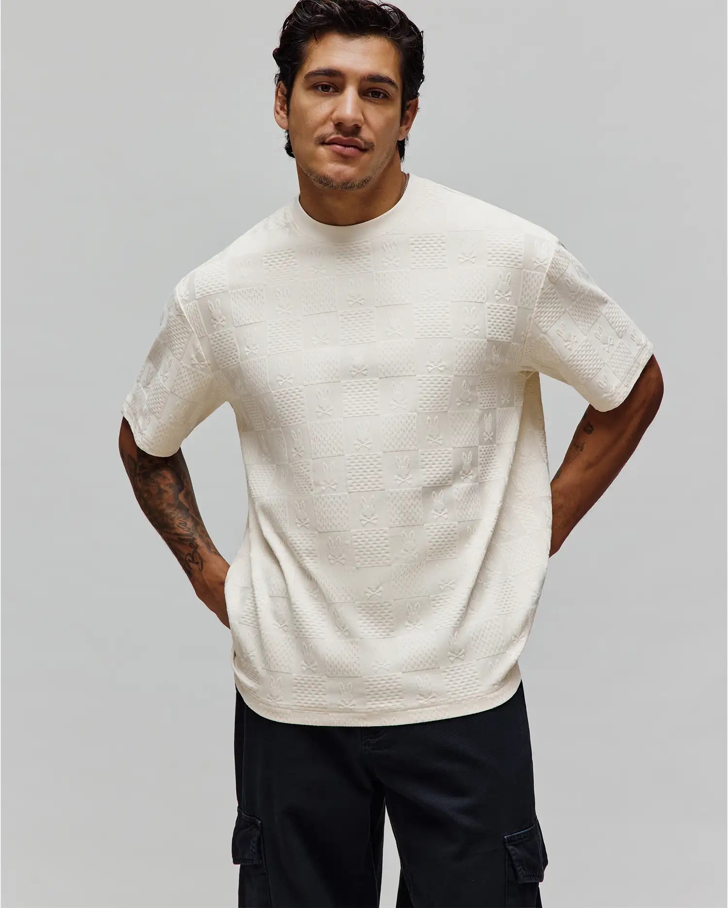 MENS DUSTIN OVERSIZED TEE - MT0200203 - Image 2