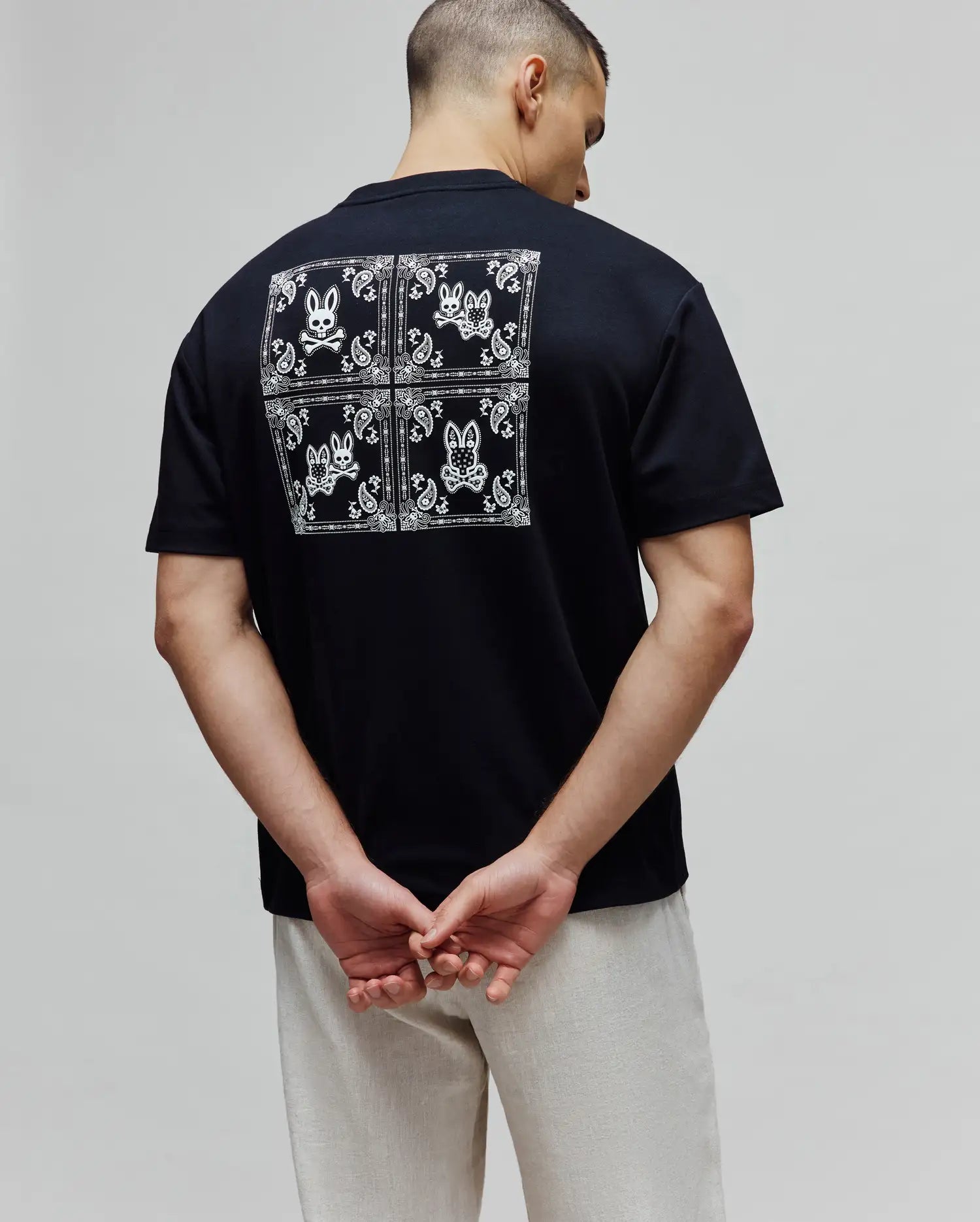 MENS LUKE BACK GRAPHIC TEE - MT0200233