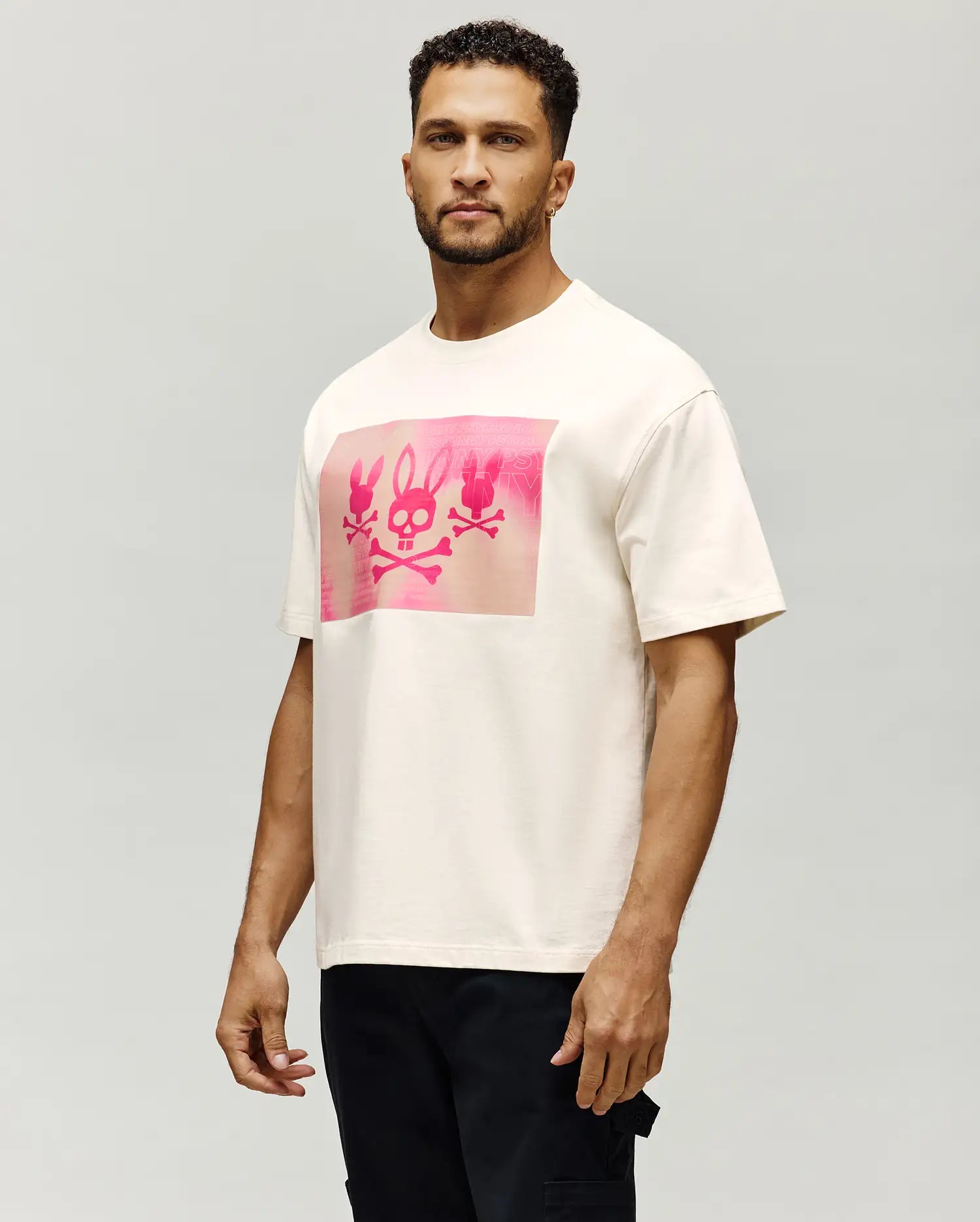 MENS JARVIS OVERSIZED FIT GRAPHIC TEE - MT0200332 - Image 5