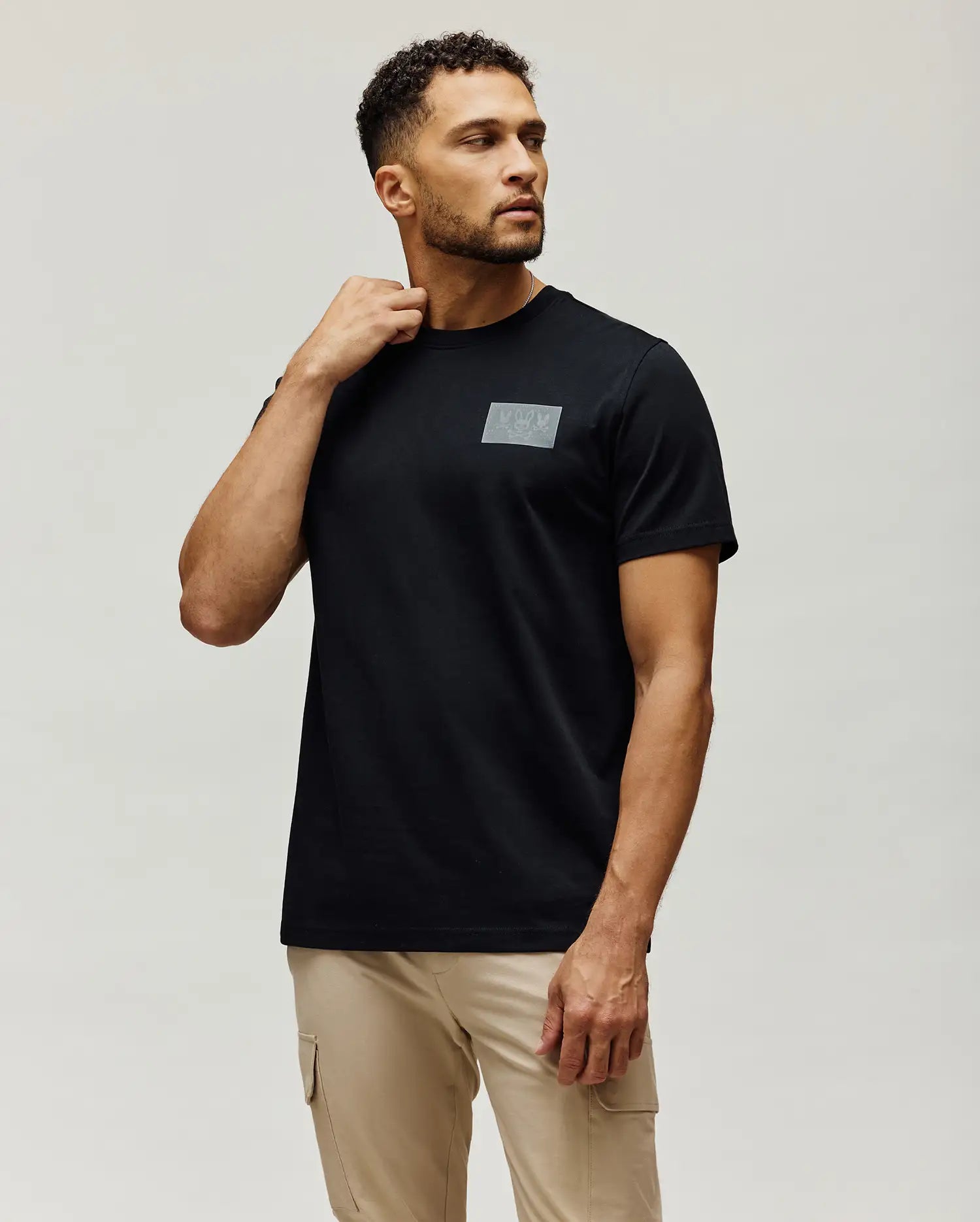 MENS JARVIS CHEST GRAPHIC TEE - MT0200335 - Image 2