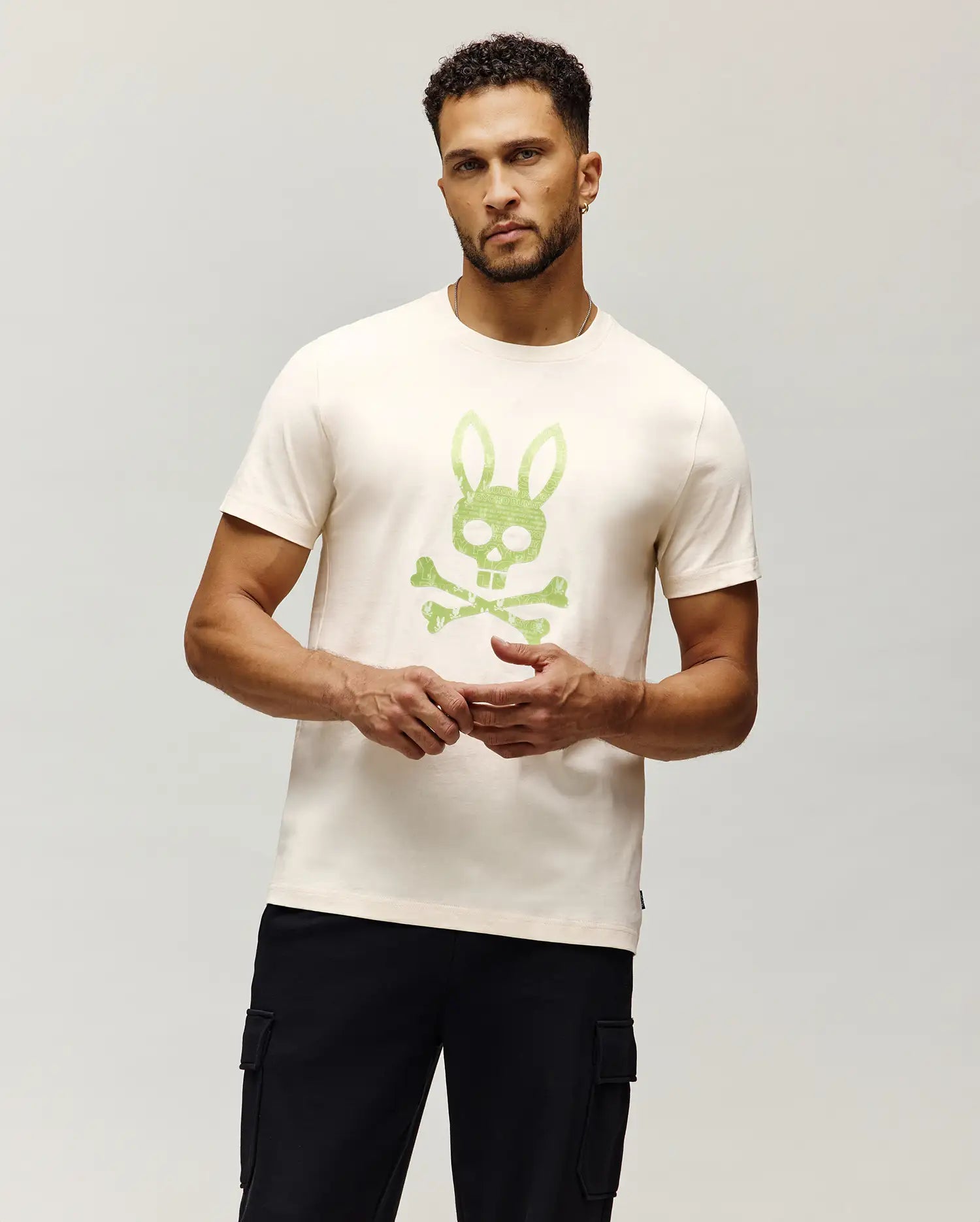 MENS JARVIS BUNNY GRAPHIC TEE - MT0200336 - Image 2