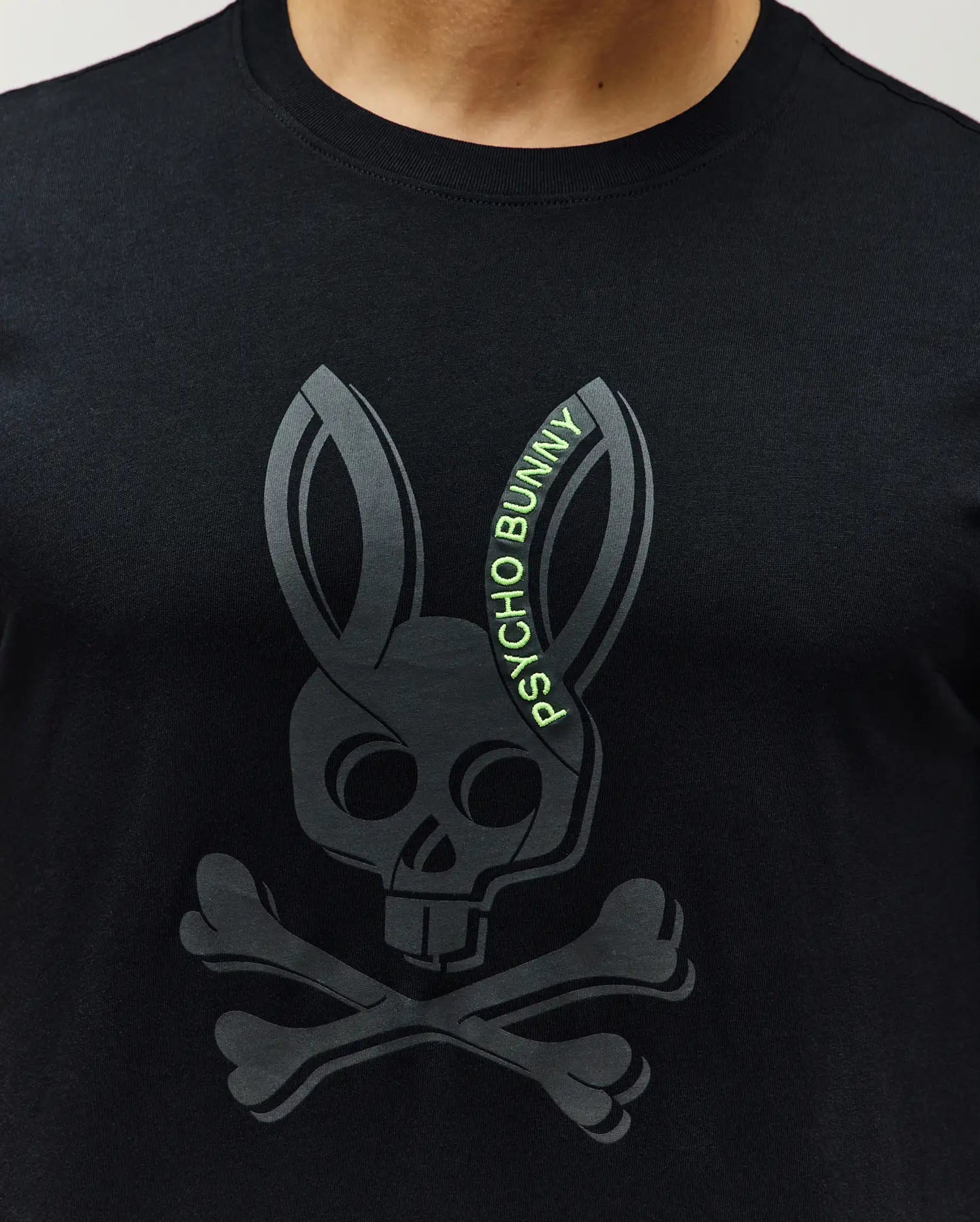 MENS SERGE EMBROIDERED BUNNY GRAPHIC TEE - MT0200405 - Image 2