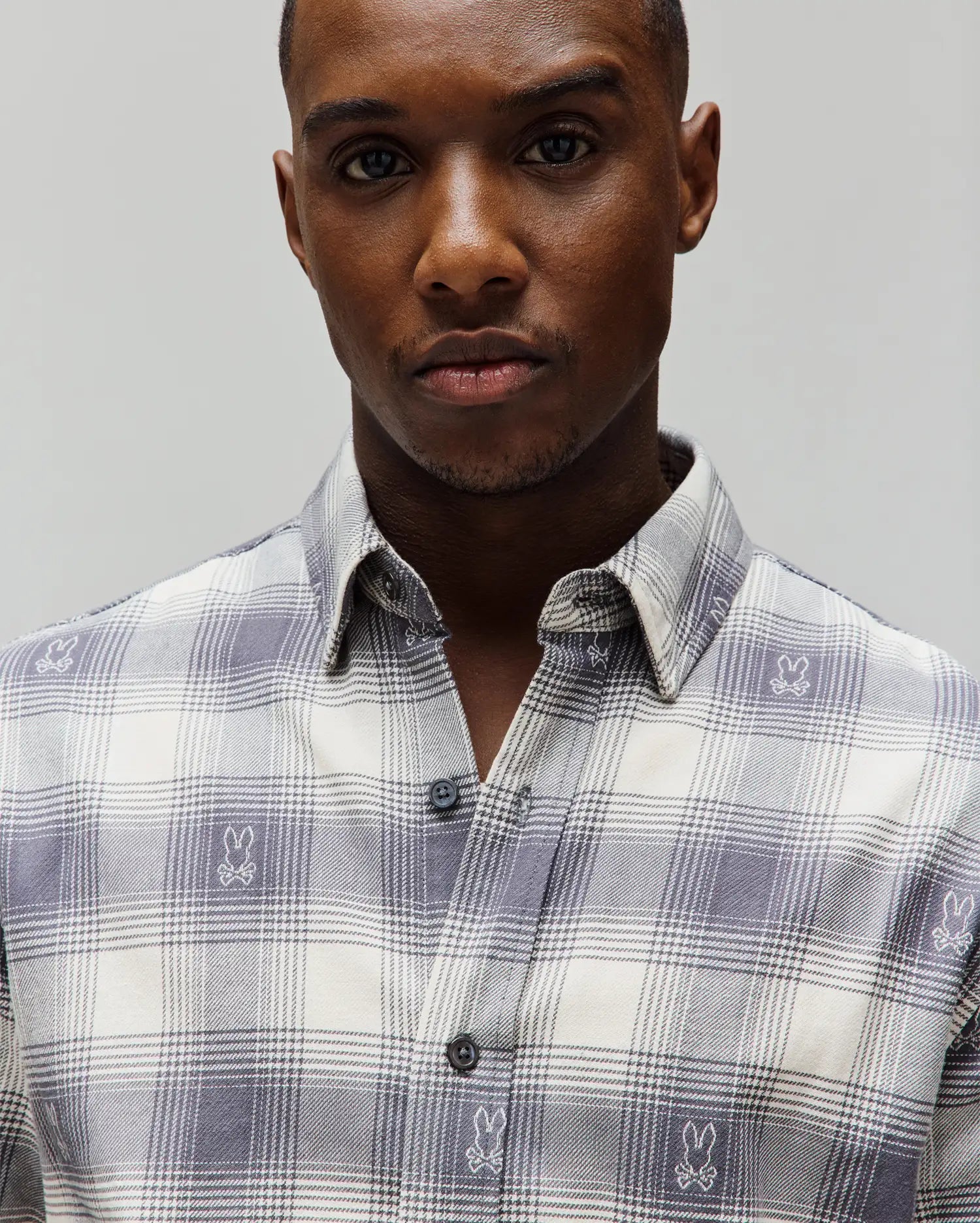 MENS KURT PLAID FLANNEL SHIRT - MT0300027 - Image 3