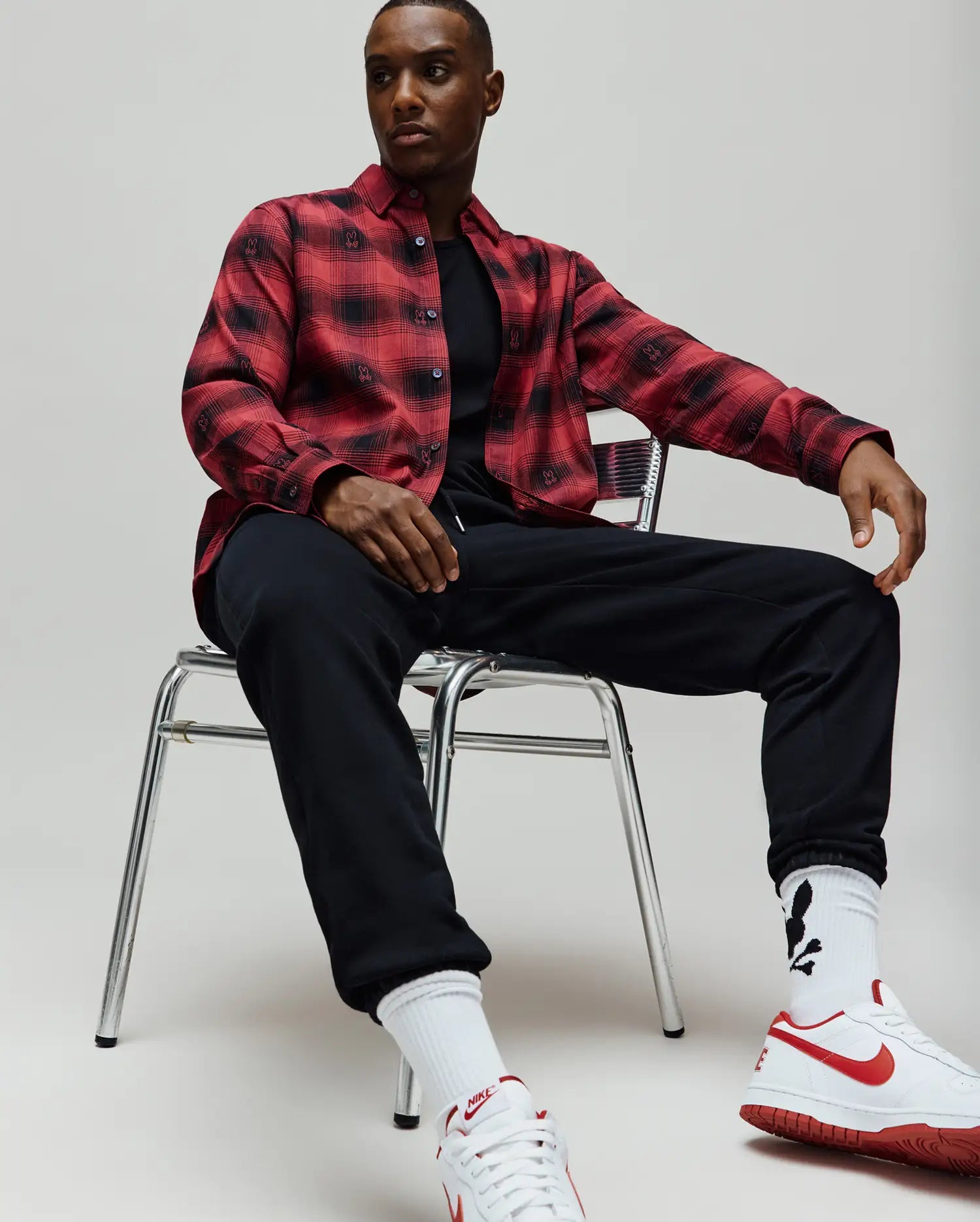 MENS KURT PLAID FLANNEL SHIRT - MT0300027