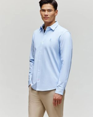 MENS JIM JERSEY STRIPED KNIT SHIRT - MT0300041