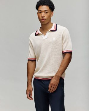 MENS CARTER SWEATER POLO - MT0400093