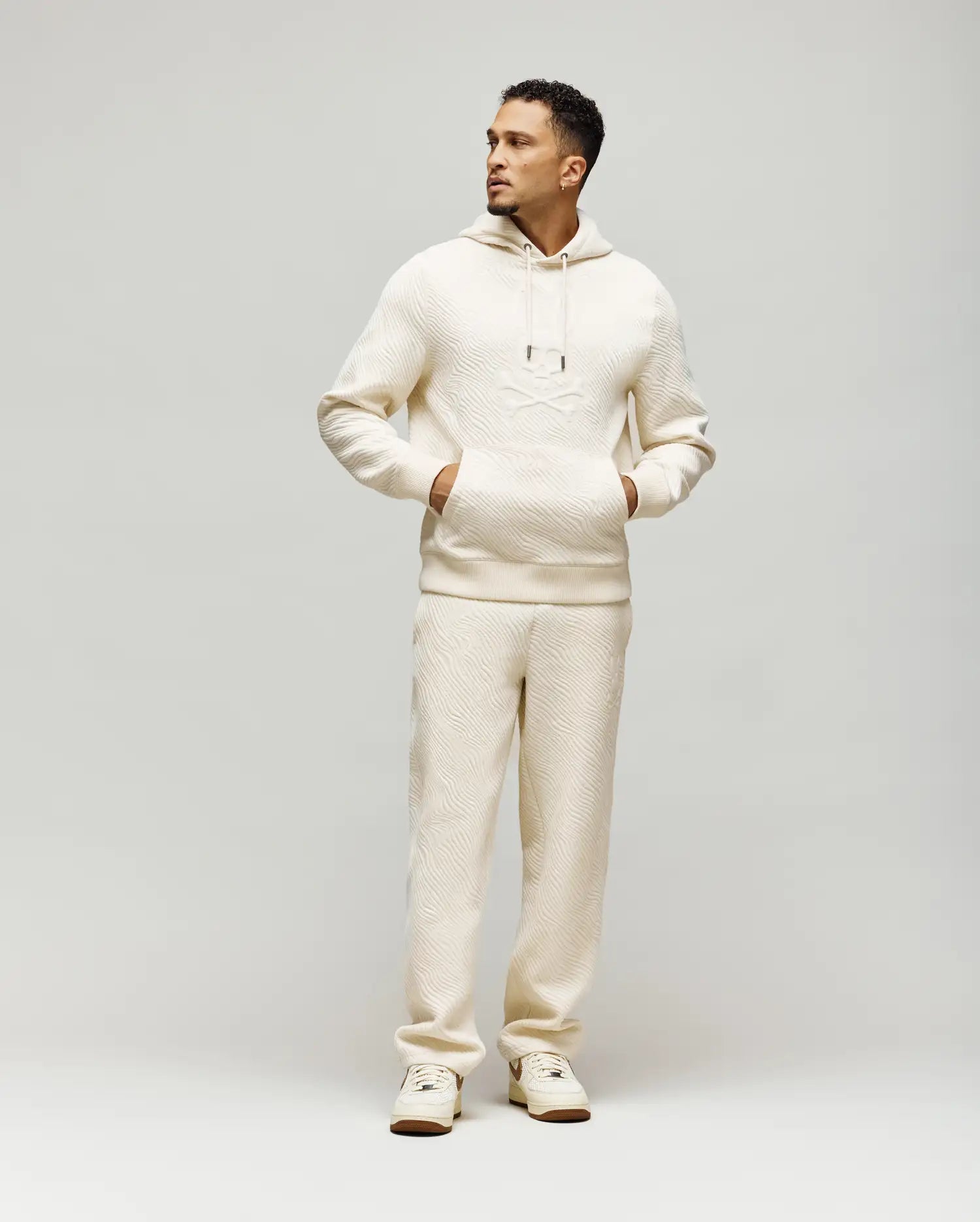 MENS KENDRICK TEXTURED HOODIE - MT0500097 - Image 4