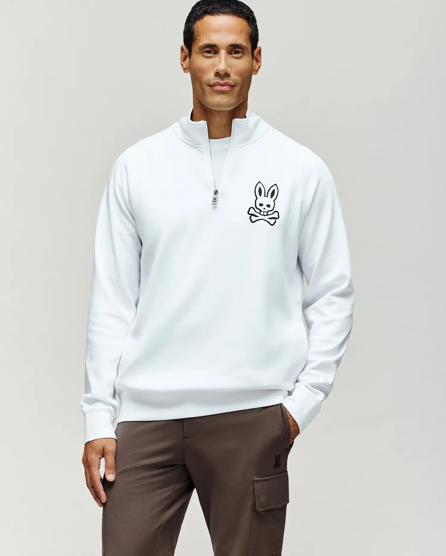 MENS TATE 1/4 ZIP CHENILLE PULLOVER - MT0500148 - Image 2